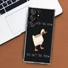 Cartoon Duck Goose Game Phone Case For Samsung Galaxy S24 S23 S22 Ultra S21 S20 Fe S10 Plus S10E S9 S8 + Shell Coque