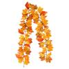 5.7FT Fall Maple Leaf Garland Artificial Autumn Foliage Garland Harvest Hanging Vine Garland Decoration with Sunflowers for Thanksgiving Fireplace