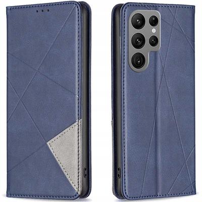 Оригами Кошелек Galaxy S24 Ultra Синий