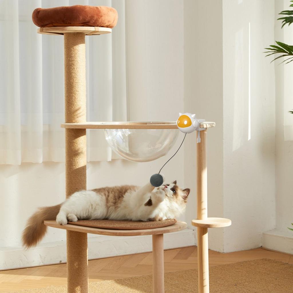 Автоматические подъемные игрушки-мячи для кошек без собственной батареи Игрушки-мячи для автоматических кошек-компаньонов