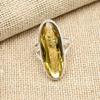 Lovely Citrine Gemstone Ring 925 Sterling Silver Handmade Jewelry Engagement Ring
