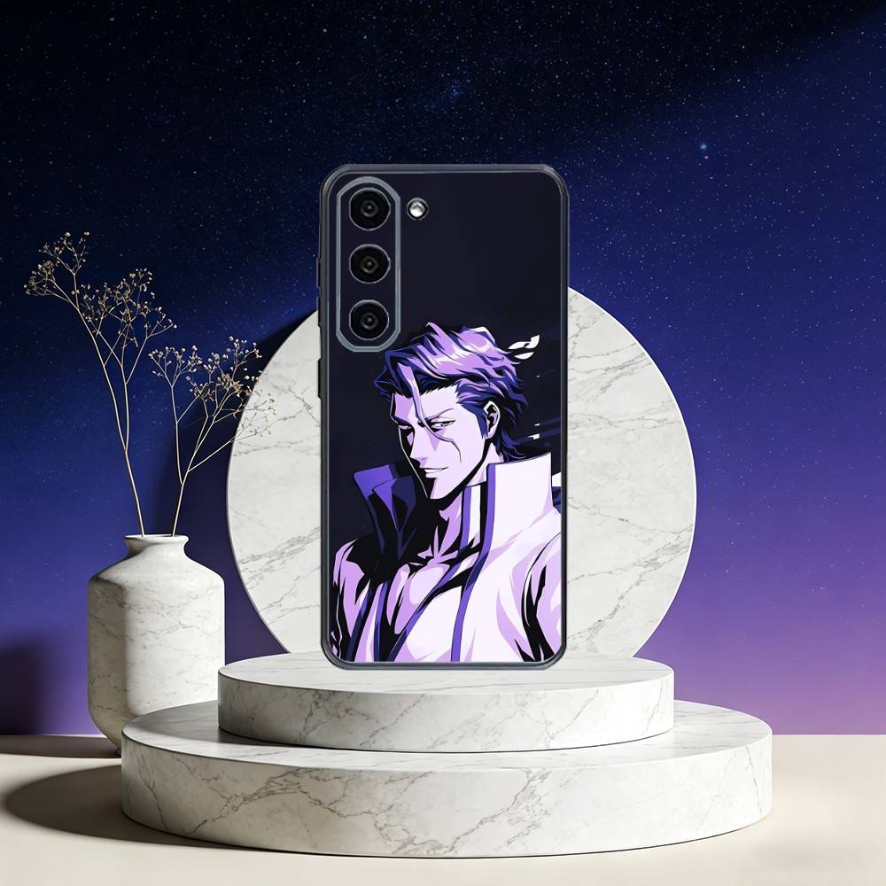 A-Аниме A-Айзен С-Соуске Чехол для телефона Samsung Galaxy A73,A72,A71,A70,A53,A52,A51,Другие Мягкий Черный Чехол