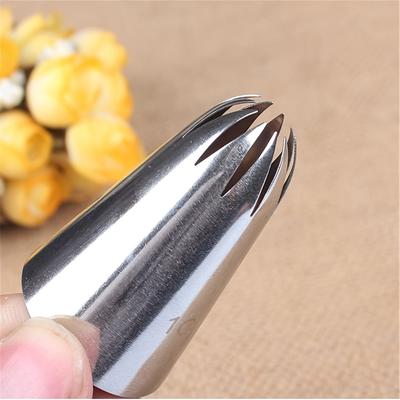 1 шт. 10-зубчатый соковыжималка из нержавеющей стали 304 для печенья, крема и выпечки - большой размер 1 г для легкой и плавной нарезки