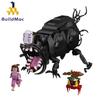 Buildmoc Anime No Face Man Monsters Spirited Ghost MOC Set Building Blocks Kits Toys for Children Kids Gifts Toy 1107PCS Bricks