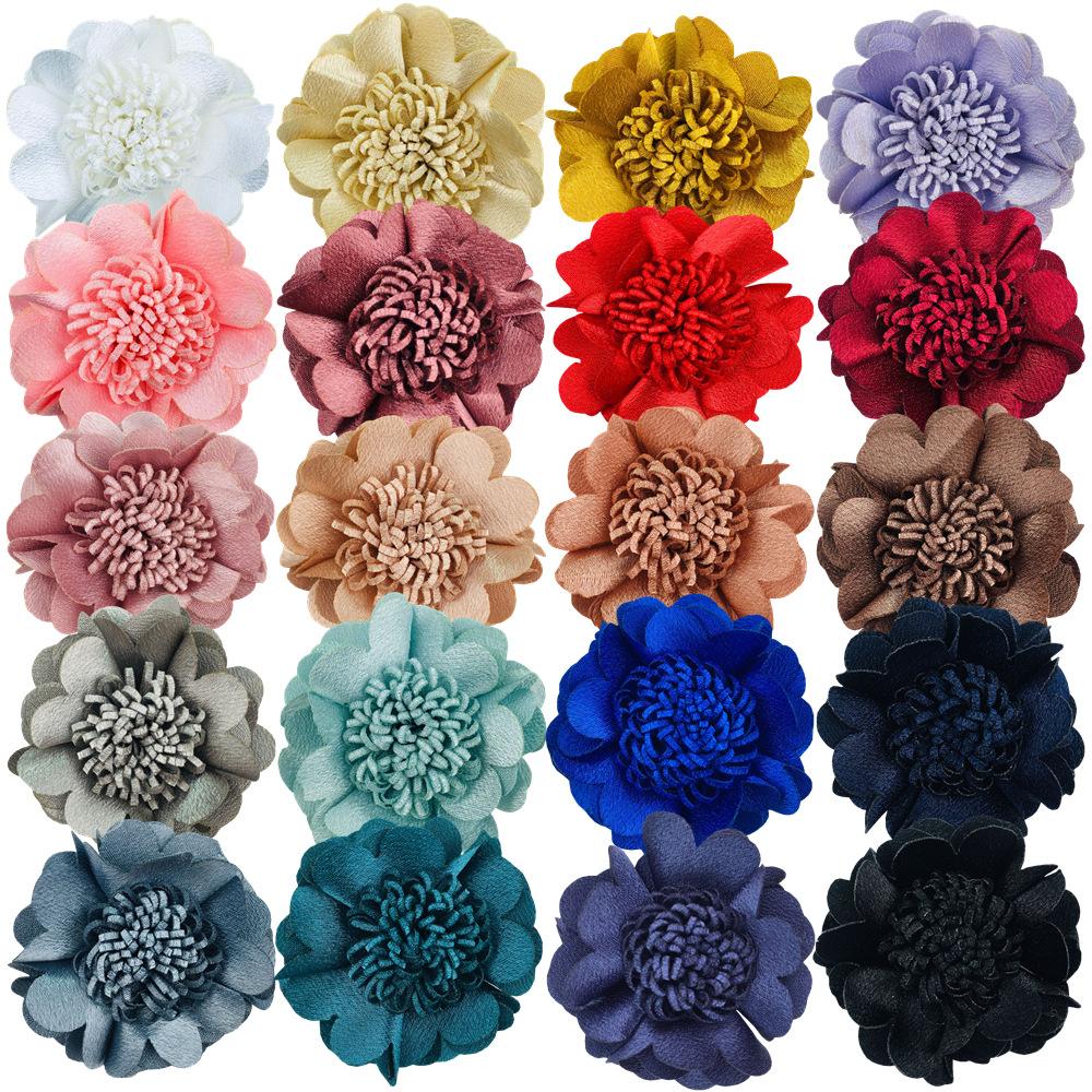 50/100pcs Big Flower-Collar Remove Bowties Collar Accessories For Large Dog Fashion Dog Bow Tie Collar For Dogs Pets Accessories