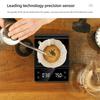 3 кг/0,1 г Кофейные весы с таймером Кухонные инструменты Цифровые многофункциональные весы Весы для капельного кофе Пуровер Эспрессо ЖК-дисплей
