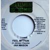 7-дюймовая пластинка JAH MASON - Feel My Pain НЕТ Maximum Sound 2006 Ямайка Регги, Ска и Даб Б/У