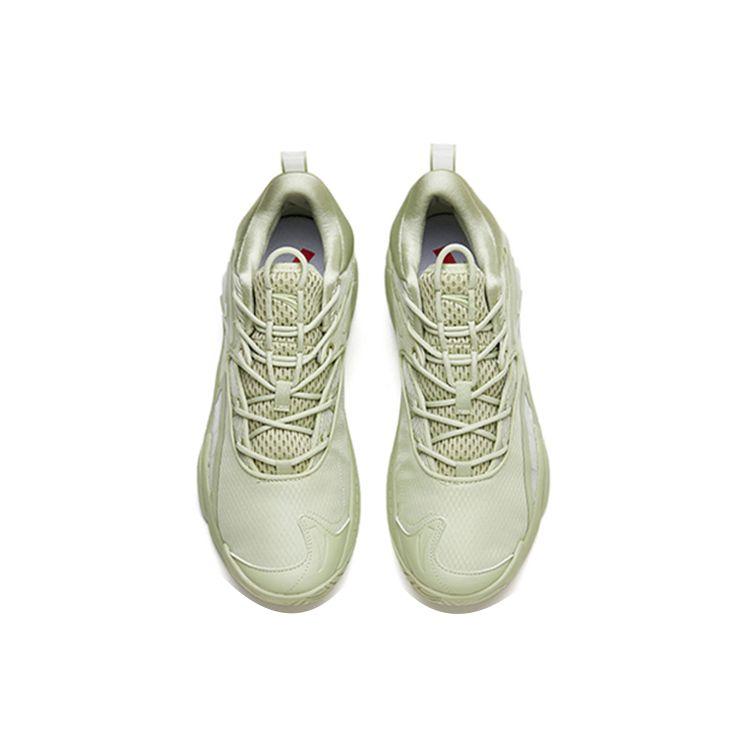 Anta Air 3 амортизирующие нескользящие износостойкие низкие баскетбольные кроссовки мужские кроссовки зеленые 112211608-5