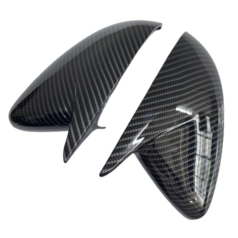 Pair Door Side Rearview Mirror Covers Caps Wing Mirror Tools Case For VW Golf MK7 MK7.5 R GTI GTD 2014-2019 Touran Accessories