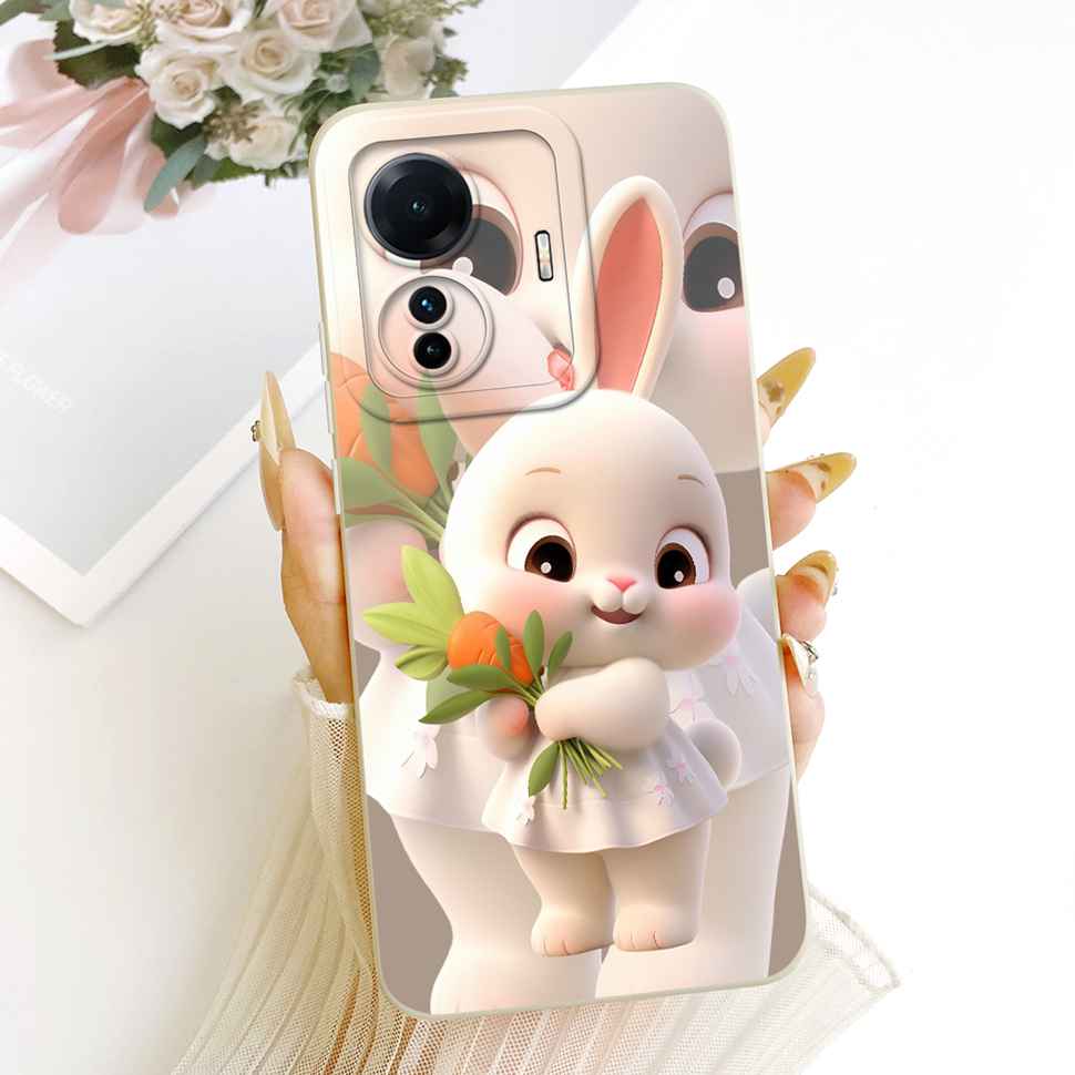 Чехол для vivo S15e 5G V2190A Мультяшный Полная защита Силиконовая задняя крышка Для Vivo S15e VIVO S15E 5G 6.44" Чехлы для телефона Ударопрочный