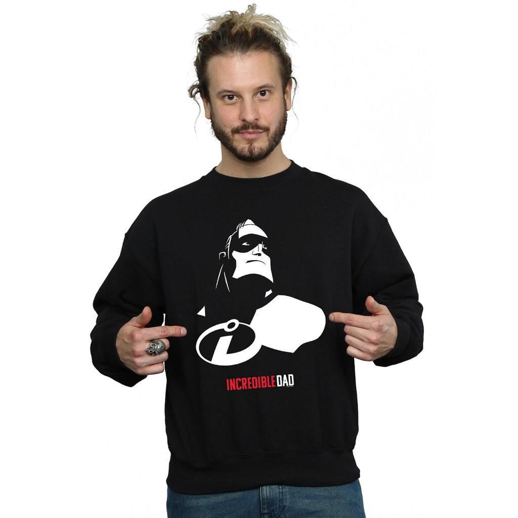 Disney Mens The Incredibles Incredible Dad Sweatshirt