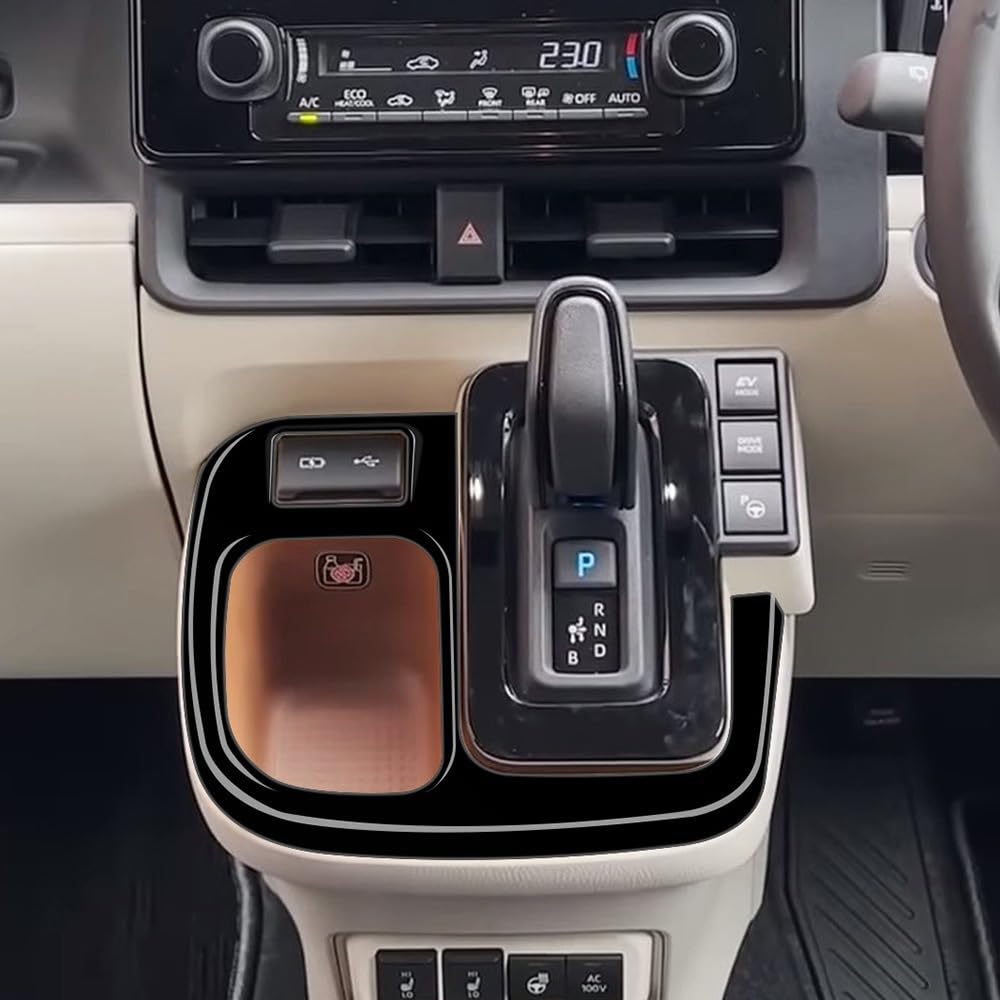 Toyota Sienta Новая модель MXPC10G MXPL10G MXPL15G 10 Серия Панель переключения передач центральной консоли Крышка панели переключения Передач Внутренняя панель Индивидуальные детали интерьера Дизайн
