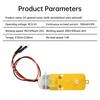 TT Motor DC 3-6V Dual Shaft Geared Motor 1:48 Gear Motor for Arduino DIY Smart Car Robot Toys Cars Chassis Models