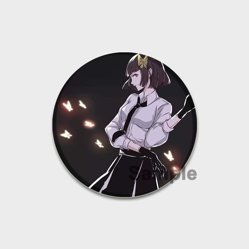 58 мм 58 мм аниме Бунго Бродячие собаки значок для косплея милая брошь Накадзима Ацуши коллекция Дазай Осаму эмалированные булавки для одежды на рюкзак