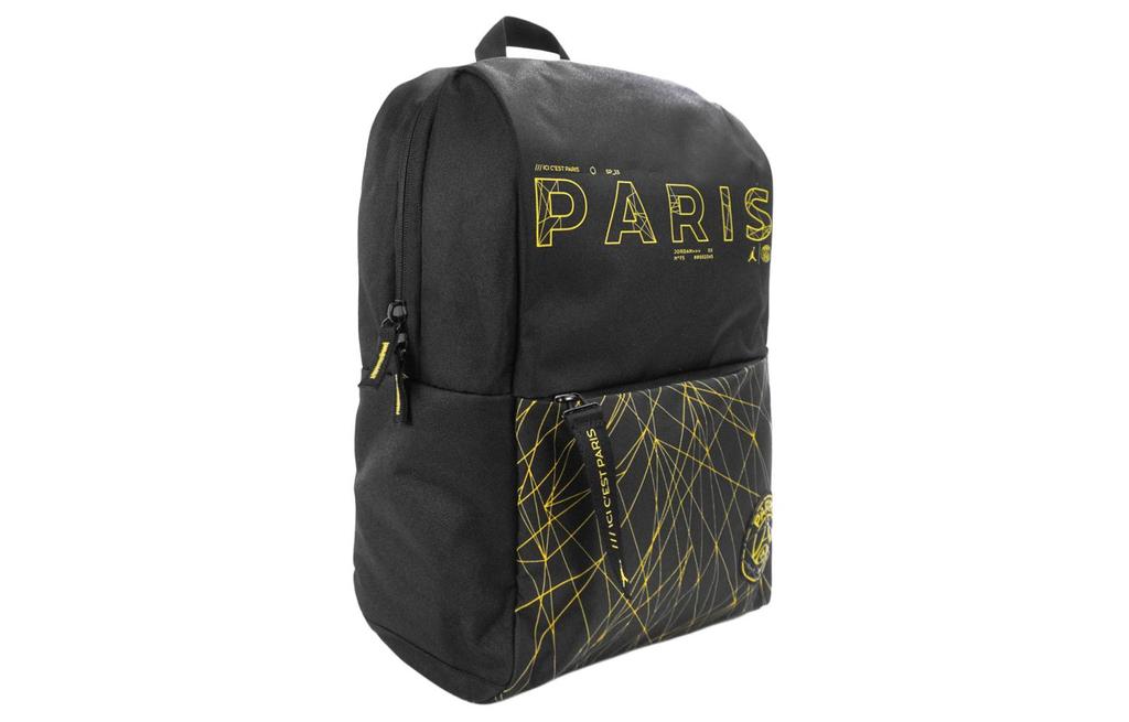 Jordan Polyester Backpack Regular Unisex Black