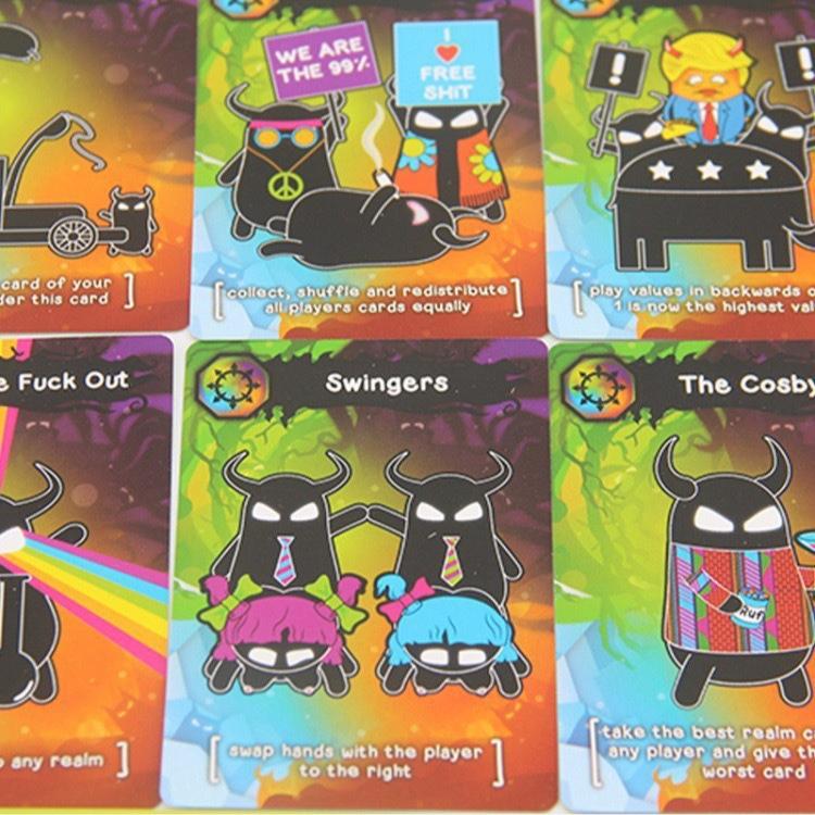 Funny Monster Misfits Card Game for 2-5 Players Tabletop Games Humorous Party Entertainment