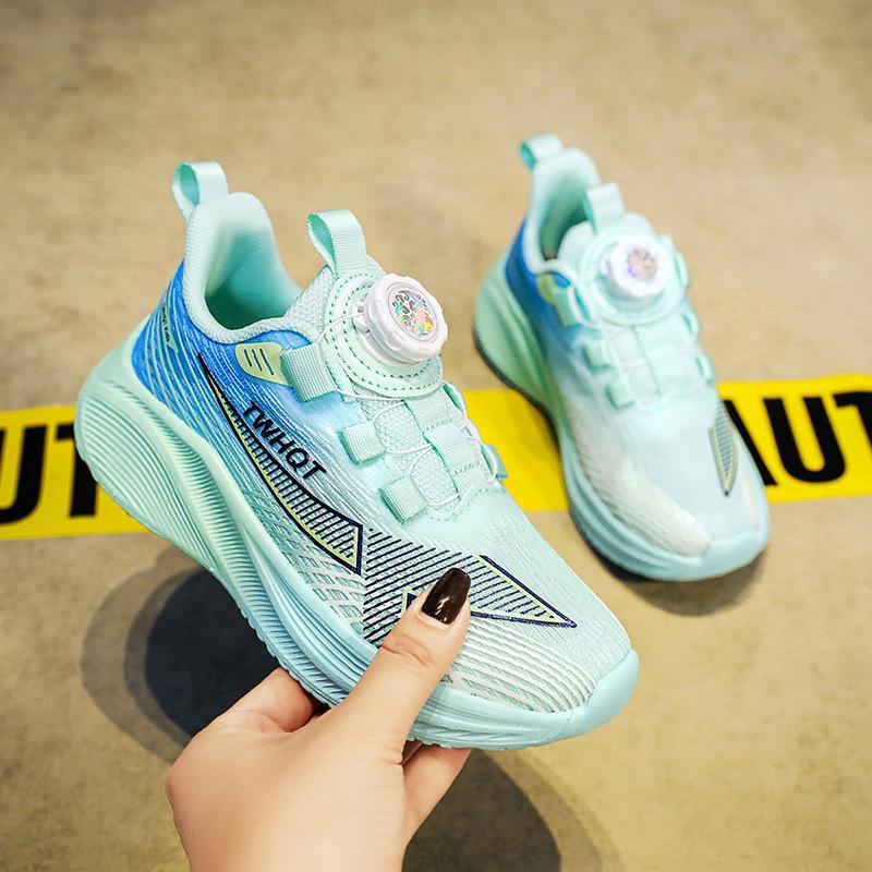 Boys shoes 2025 spring and summer new children's shoes boys sports shoes mesh breathable soft sole running shoes