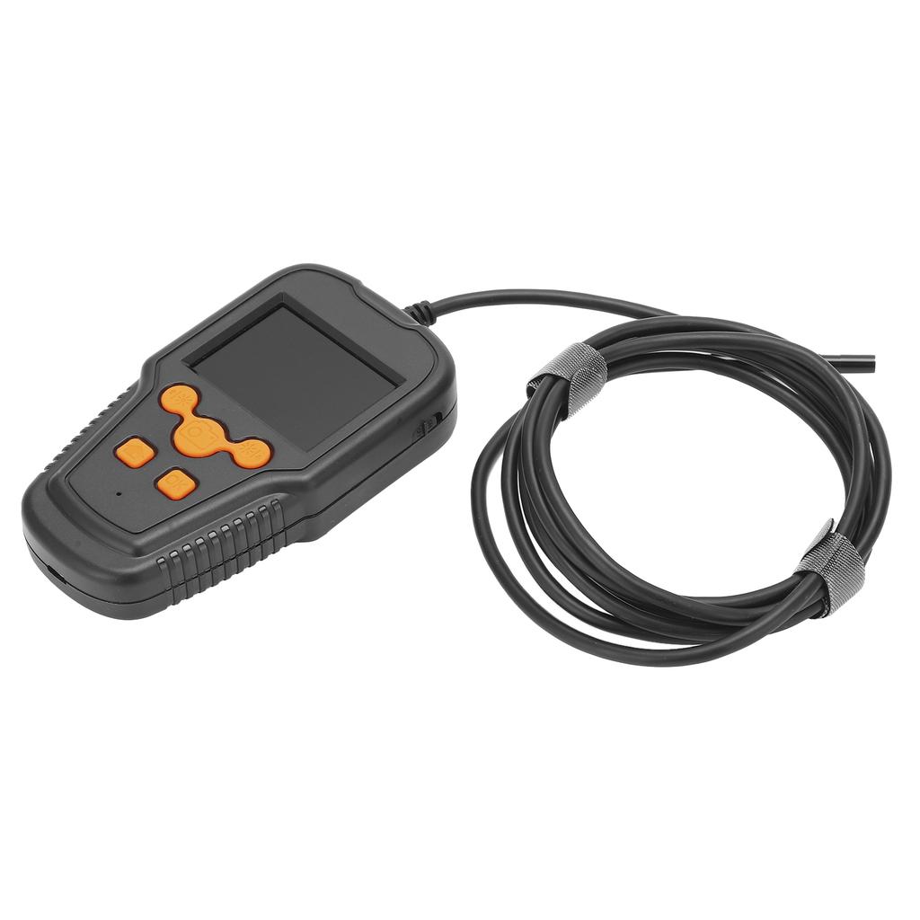 2MP Industrial Endoscope Recording with IP67 5.5mm Lens 2.4in HD Screen HandHeld Orange(5m/16.4ft )