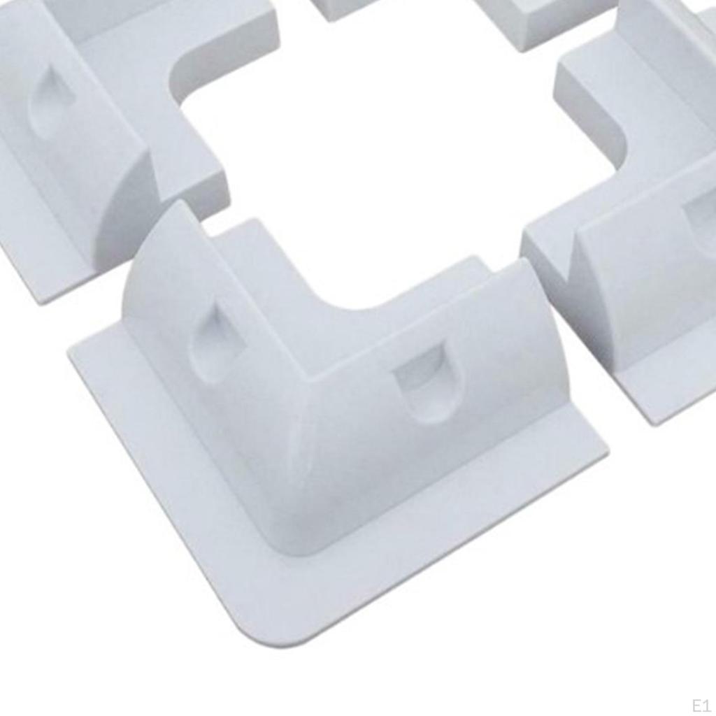 Комплект монтажных кронштейнов Аксессуары для лодок Прочные панельные крепления для транспортных средств, лодок, кемпинга, фургонов, автодомов