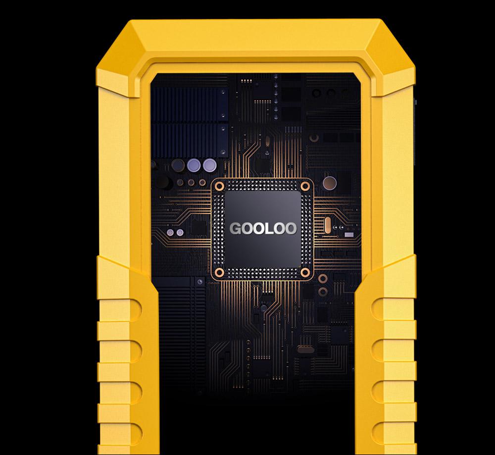 GOOLOO GP4000 PRO Jump Starter, блок питания 26800 мАч, пиковый ток 4000 А, выход постоянного тока 15 В, 10 А, белый светодиод 1 Вт, дизельный двигатель 10 л — вилка европейского стандарта