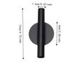 Self Adhesive Wall Flower Vase Metal Hanging Vase Floral Bouquets Holder Flower Holder  Living Room