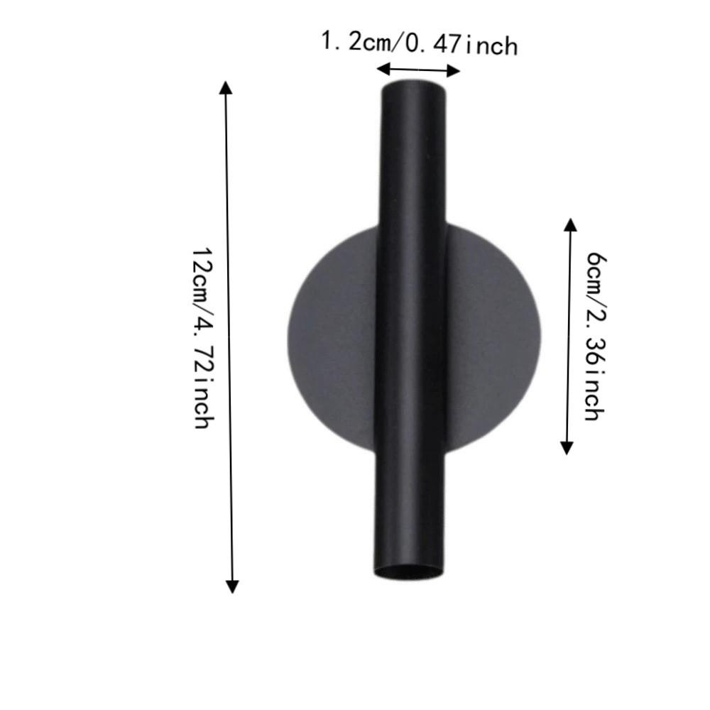 Self Adhesive Wall Flower Vase Metal Hanging Vase Floral Bouquets Holder Flower Holder Living Room