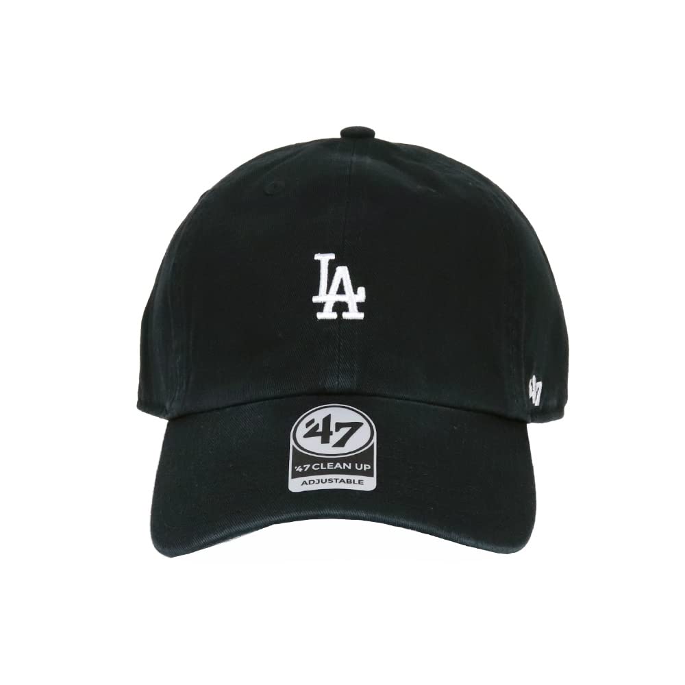 Бренд 47 Мини-лого Чистящая кепка Кепка Маленькое лого Шляпа Dodgers Черный Один размер '47 - Мужская и женская - - Мужская и женская - Forty-Seven - -