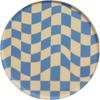 Heat Insulation Retro Cup Mat Waterproof Simple Bowl Pad Checkerboard Acrylic Coaster  Hotel