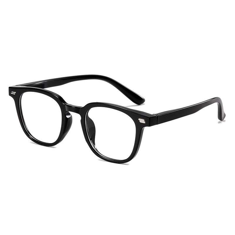 Transparent Gray Frame Round Shortsighted Prescription Glasses Women  Anti Blue Rays Myopia Eyeglasses 0 -0.5 -0.75 To -6.0