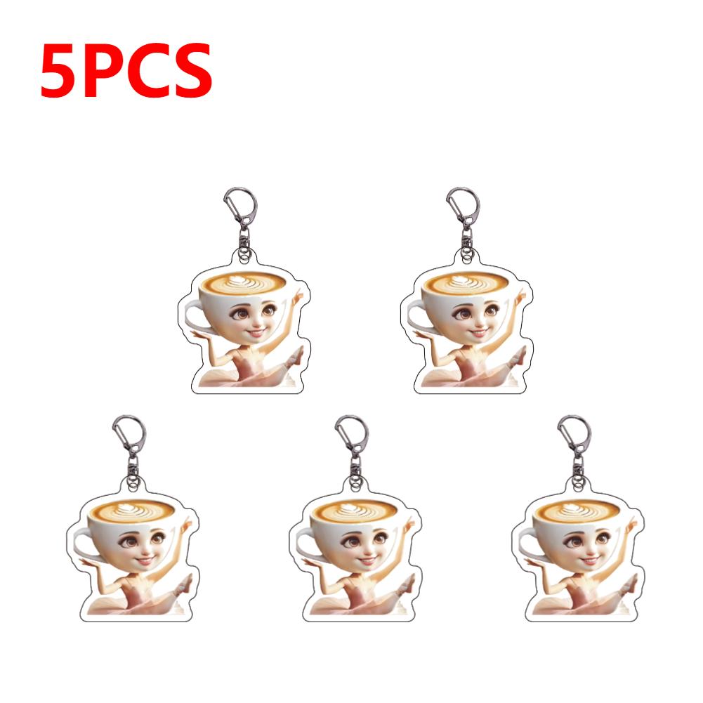 1-10PCS Tralalero Tralala Tung Tung Tung Sahur Brr Brr Patapim Meme Italian Brain Rot Animals Acrylic Keychains Gift DIY Pendant