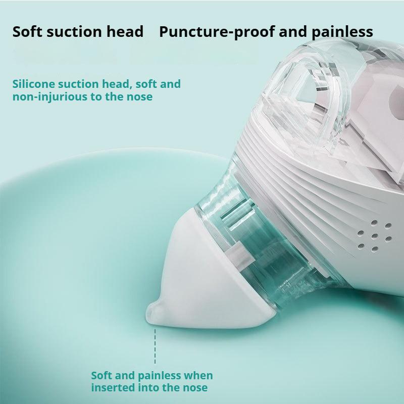 Электрический назальный аспиратор для младенцев 2-в-1 небулайзер Спрей назальный аспиратор Очиститель соплей и козявок для младенцев Многофункциональный