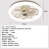 Бытовой потолочный вентилятор RGB с подсветкой 30 Вт/40 Вт/48 Вт небольшой электрический потолочный вентилятор с пультом дистанционного управления потолочный вентилятор лампа