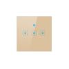 Three-Gang Smart Touch Wall Switch with Alexa & Tmall Genie Voice Control