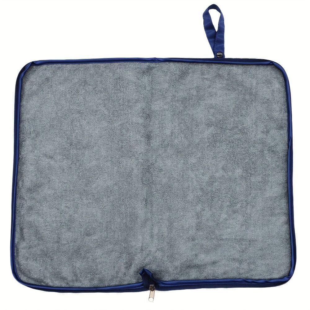 Solid Color Swimming Suit Pouch Zipper Closure Wet Bag for Swimsuit Multi-functional Swim Bag  Gym