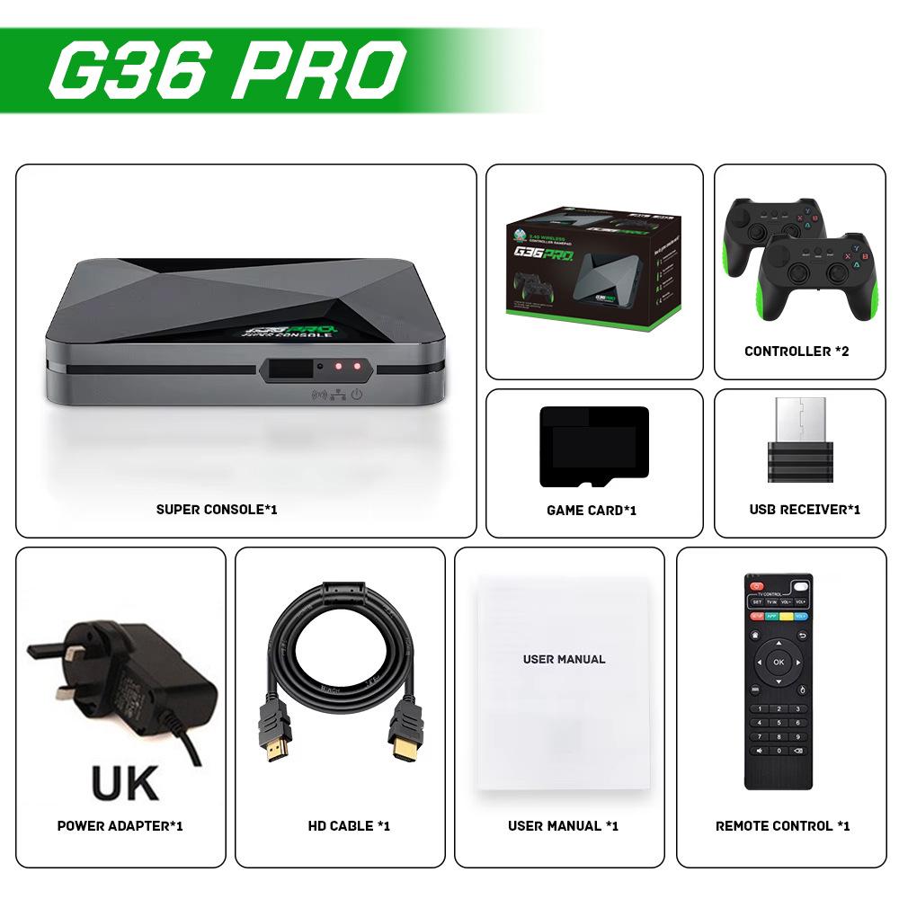 GameBox G36 Pro: Игровая консоль для ТВ с двойной системой