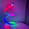 Светодиодная волшебная лампа с настольной лампой, подключаемой через USB, атмосферный светильник, ночник, настольный креативный светильник, настольная лампа, трехцветный свет, не