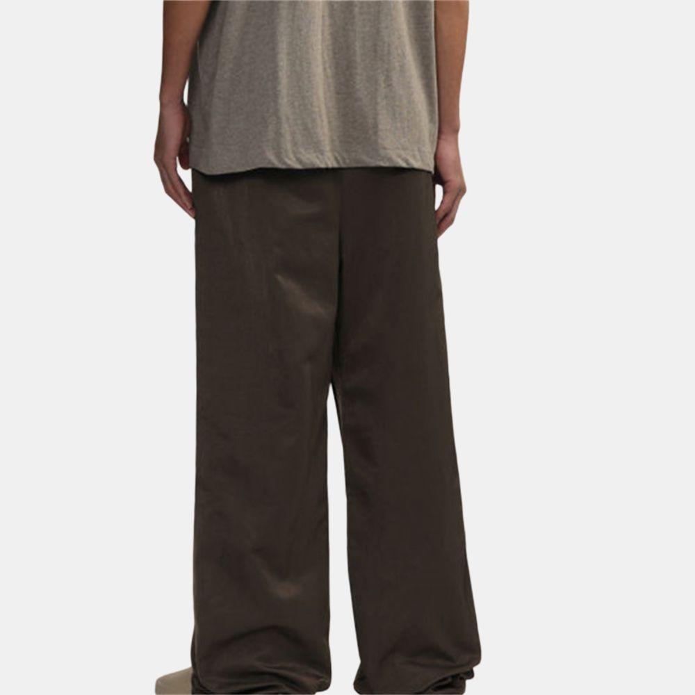 Fear of God Essentials Минималистичные повседневные брюки однотонные с кулиской, мужские штаны, минималистичный логотип, универсальные, удобные ESSPTHO805NMO