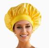 Шапочка для душа с широкими полями из эластичного атласа для ухода за волосами — для сна, посещения салона и душа для женщин