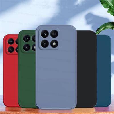Чехол для Honor X8a Чехол Honor X7a X8a X9a Чехлы Оригинальный TPU Противоударный Жидкий Силиконовый Защитный Чехол для Телефона Honor X8a