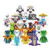MINISO Anime Characters 24 Pieces Ninjago Mini Figure Building Block Toys Mini Doll Doll Figure Block Kids Toys Birthday Gifts