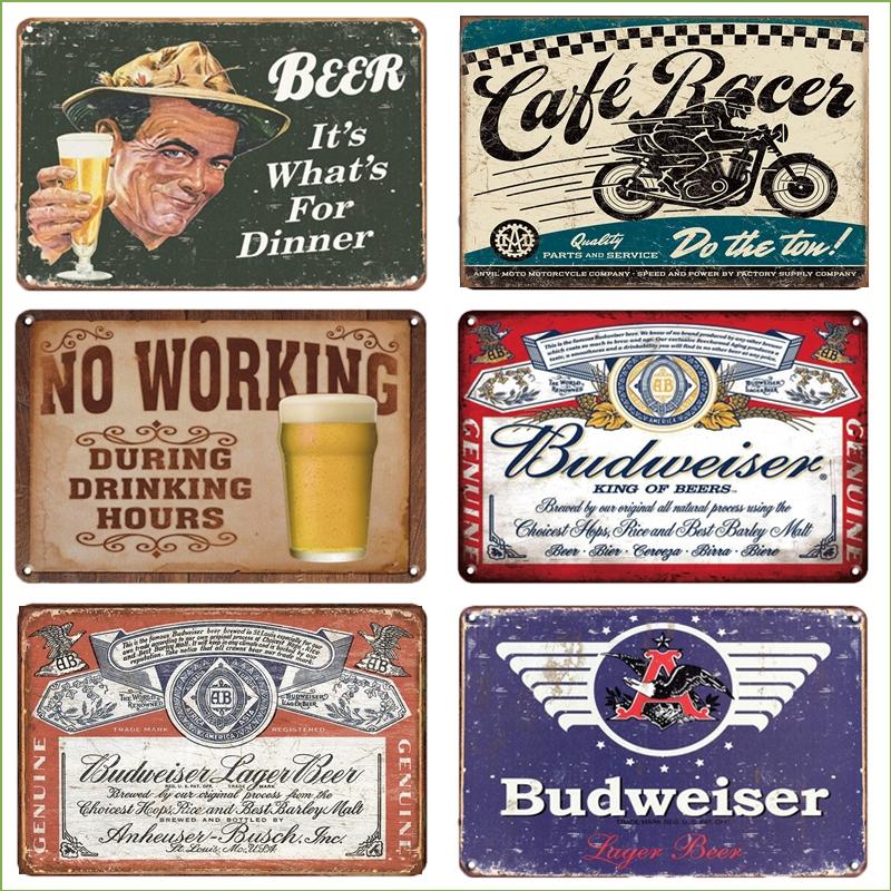 Виски, пиво, металлическая жестяная вывеска, винтажный домашний декор, ретро Бакарди, металлический плакат, знак, ирландский паб, кухня, кафе, ресторан, украшение