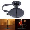 1PCS Retro Iron Candelabrum Taper Candle Holder Candlestick Stand Candlelight Dinner Decoration