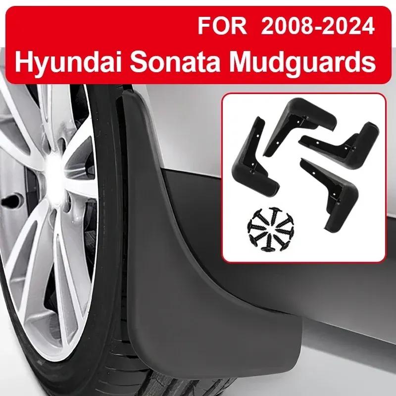 Брызговики для Hyundai Sonata i10 2008-2024 Аксессуары ТПЭ Брызговики Оригинальный Дизайн Защита Крыла От Снега Песка Защитный Протектор