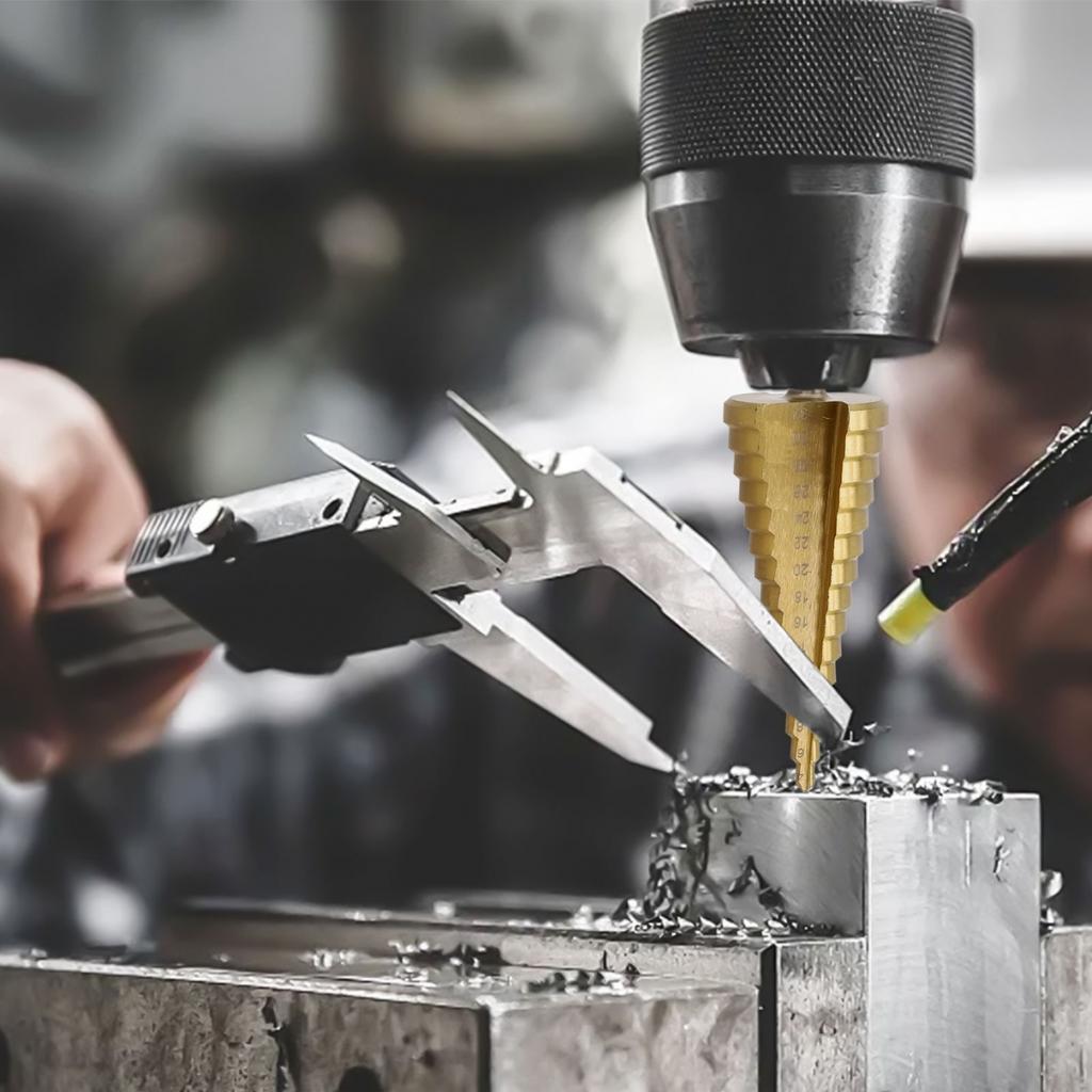 Оборудование для сверления ступенчатым конусом с шестигранным хвостовиком из быстрорежущей стали