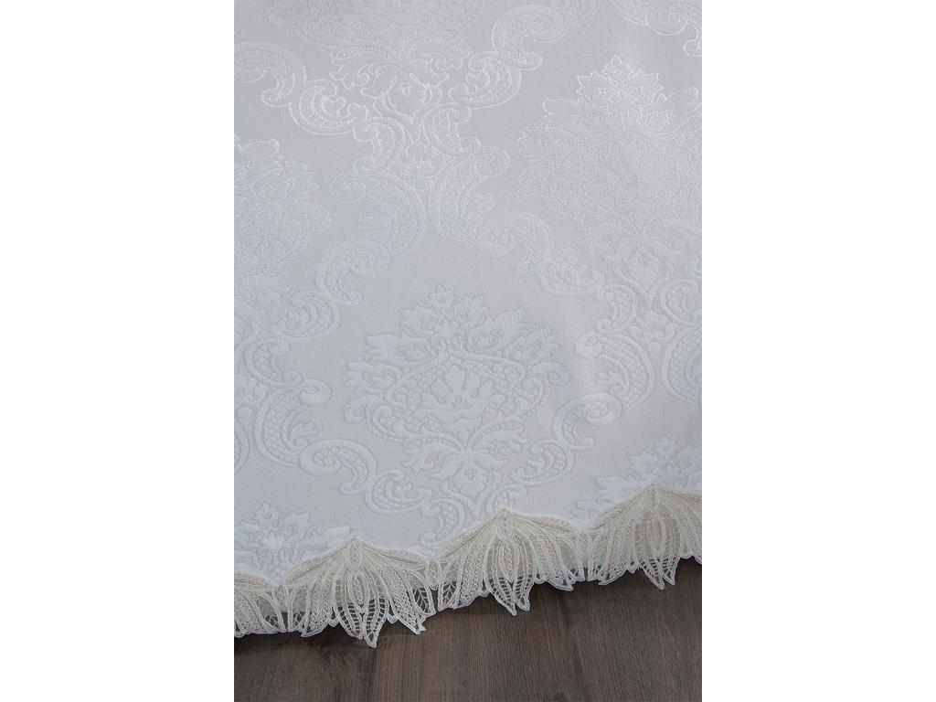 Pride Комплект Покрывала 3шт, Покрывало 230x250, Наволочка 50x70, Двойной Размер, Кремовый