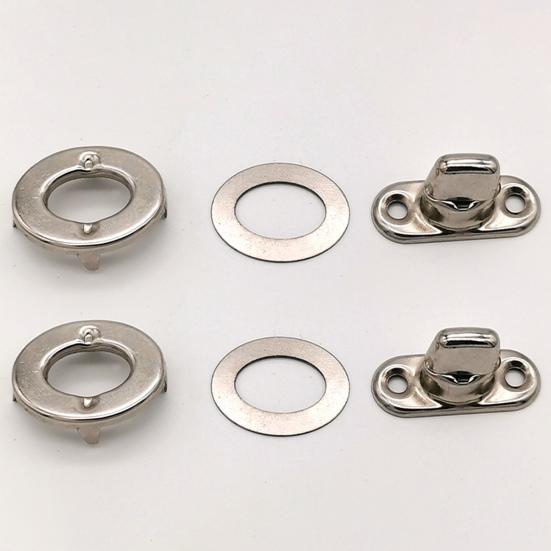 5 комплектов застежек-кнопок с гальваническим покрытием, устойчивых к коррозии, из цинкового сплава, износостойких застежек-кнопок для транспортировки