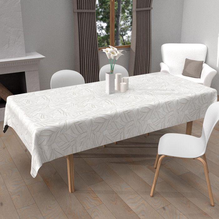 Printed Stain-resistant Rectangular Tablecloth 140x200 Cm VENUS, by Soleil d'Ocre