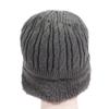 Unisex Winter Hat Outdoor Thick Ski Sports Knitted Hat Plush Fur Lined Warm Earflap Cap Stylish Soft Knit Hat