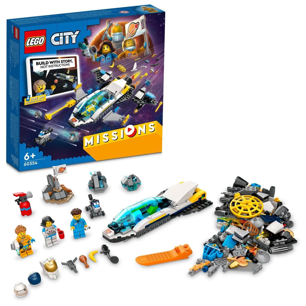 LEGO City Mars Exploration Mission 60354 Toy Block Present Space Space Rocket Boys Girls 6 Years Old and Over