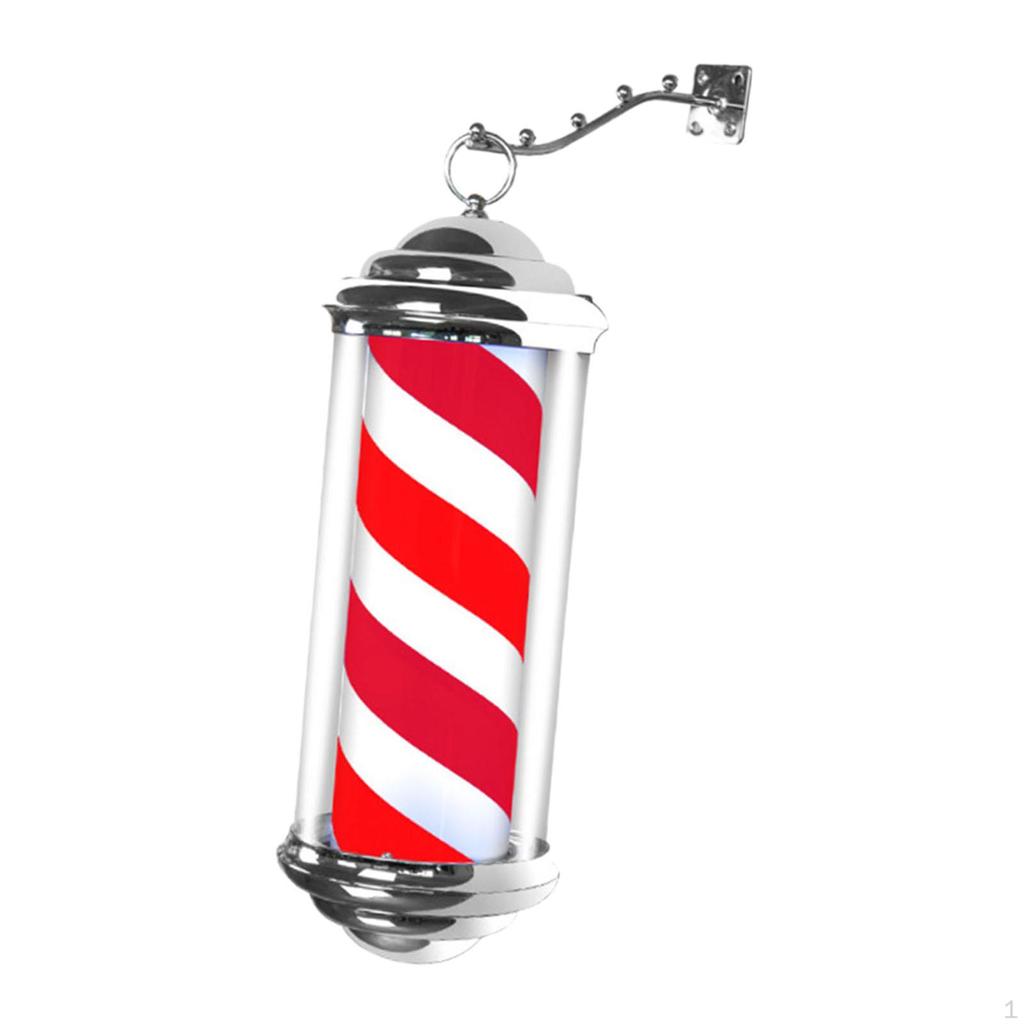 Парикмахерский светильник, непромокаемый, вращающийся для деловой активности, черный, белый, 28 см